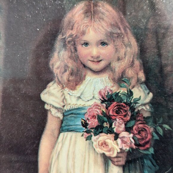 The Love Letter by Charles Trevor Garland 8x10 Vintage Framed print - Picture 4 of 6